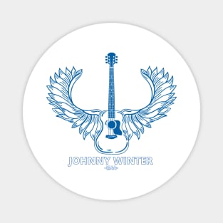 Johnny winter Magnet